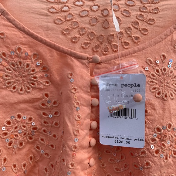 Free People Sea of Love Tunic - Picture 2 of 4